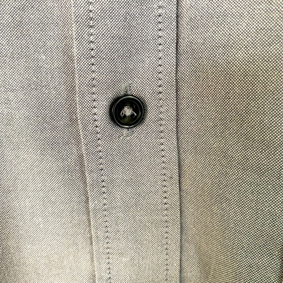 RVCA men’s medium short sleeve button down - gray - Picture 3 of 6